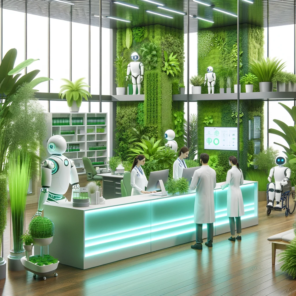 Green hospital - Grünes Krankenhaus