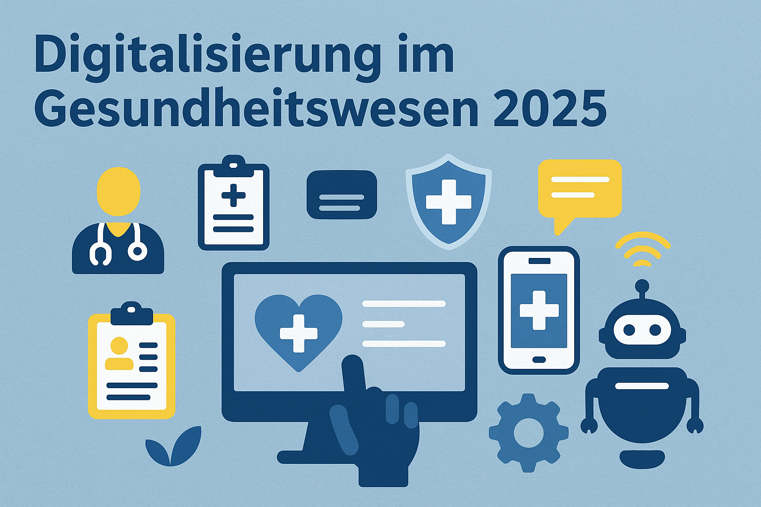 Digitalisierung im Gesundheitswesen 2025 – Chancen, Trends, Robotik und Nachhaltigkeit