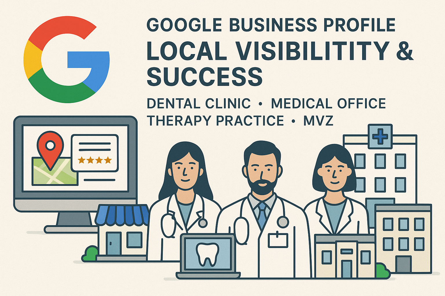 Online-Marketing im Gesundheitswesen: So gewinnen lokale Arztpraxen mit SEO