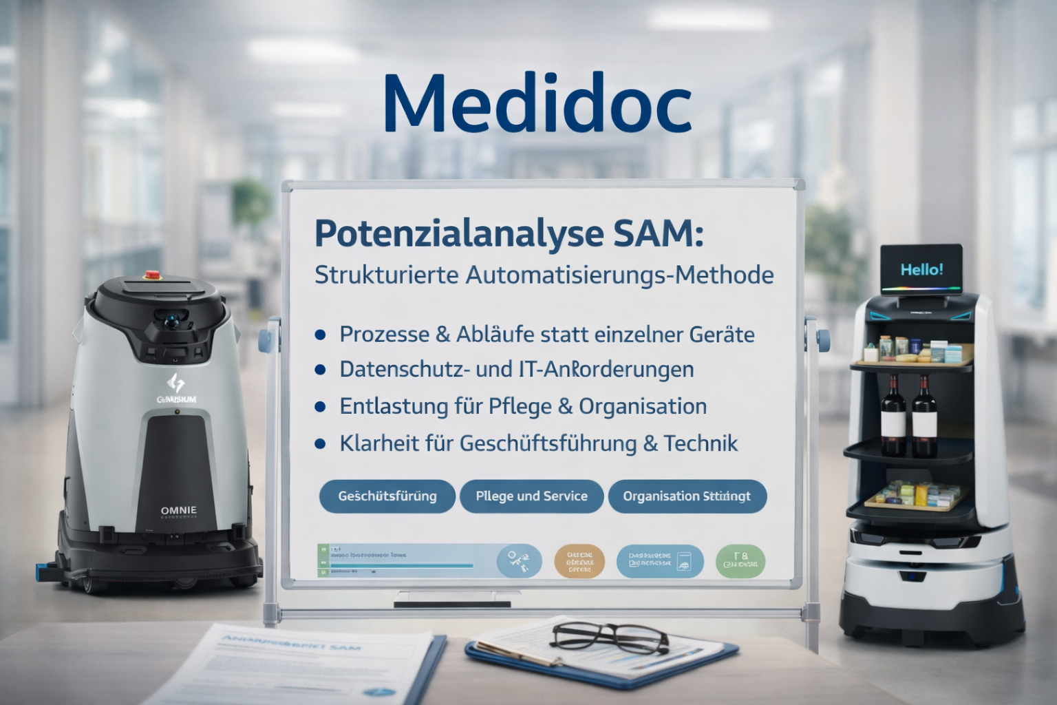 Gesundheitswesen unter Druck: Automatisierung ist notwendig. Der Weg dorthin ist oft unklar