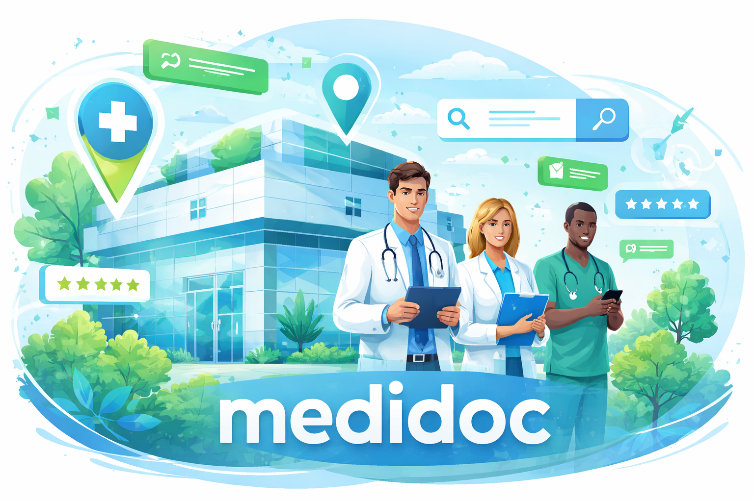 Digitale Sichtbarkeit im Gesundheitswesen – Warum Praxen & Kliniken heute online gefunden werden müssen